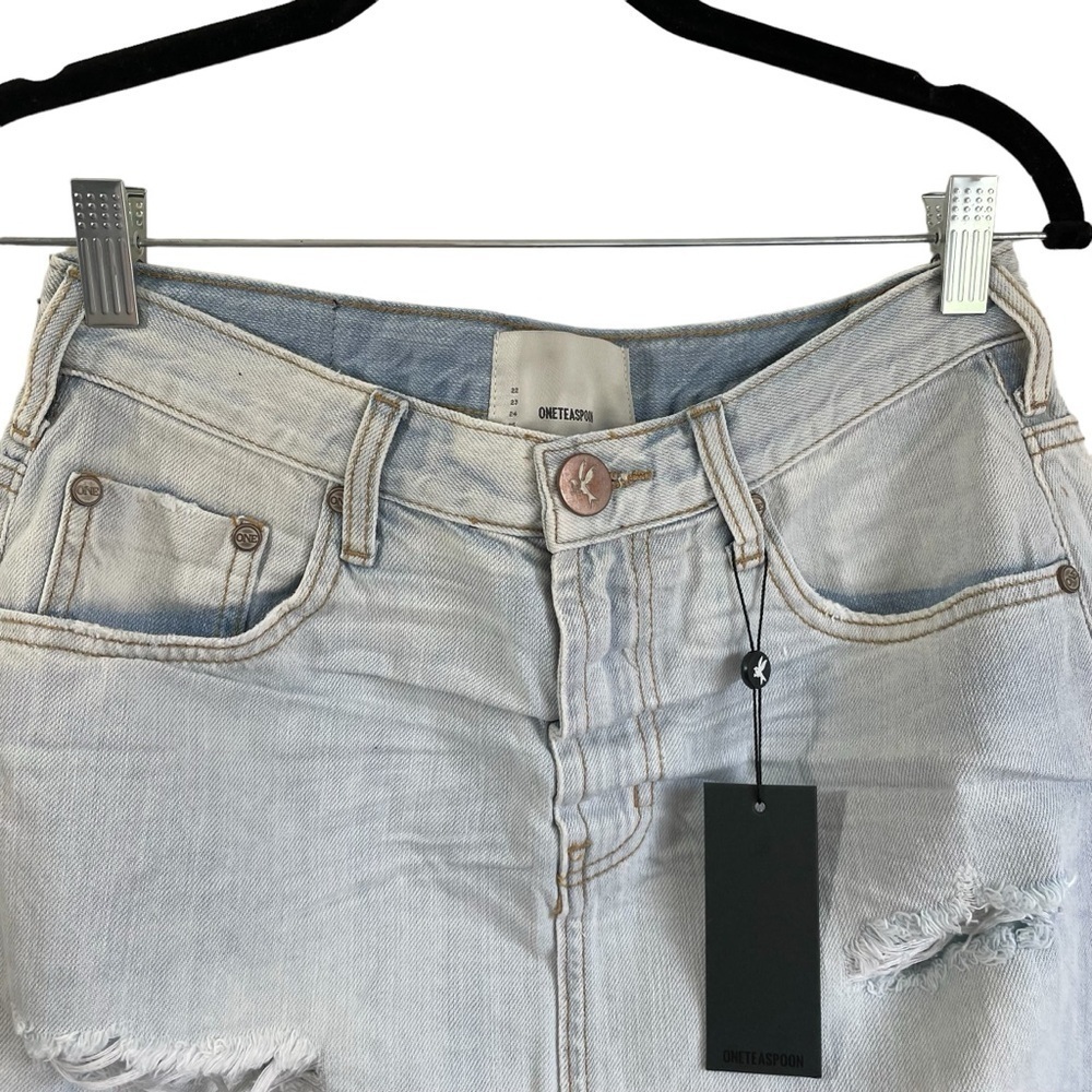 One Teaspoon 2020 Mini High Waist Skirt in Brando Style 21647 Size 28 NWT‎ - Picture 4 of 12